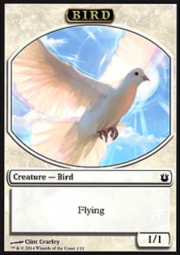 Token: Bird (White 1/1)